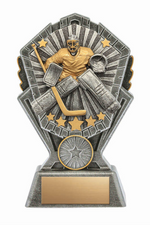Hockey Goalie trophy - Cosmos series