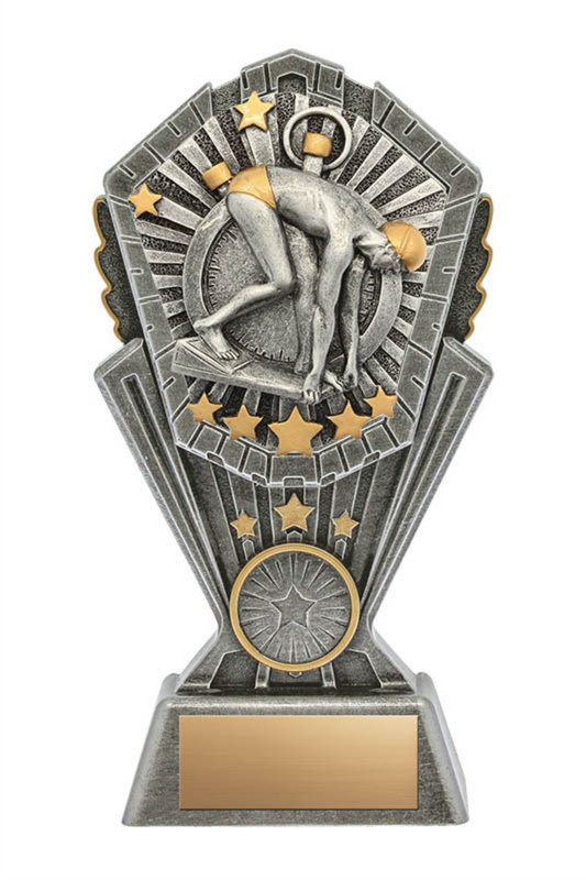 Swimming Male trophy - Cosmos series