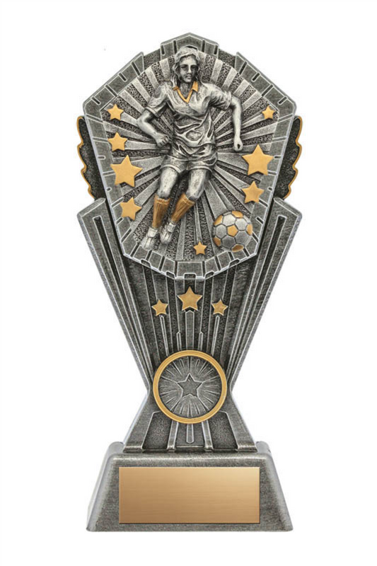 Soccer Female trophy - Cosmos series