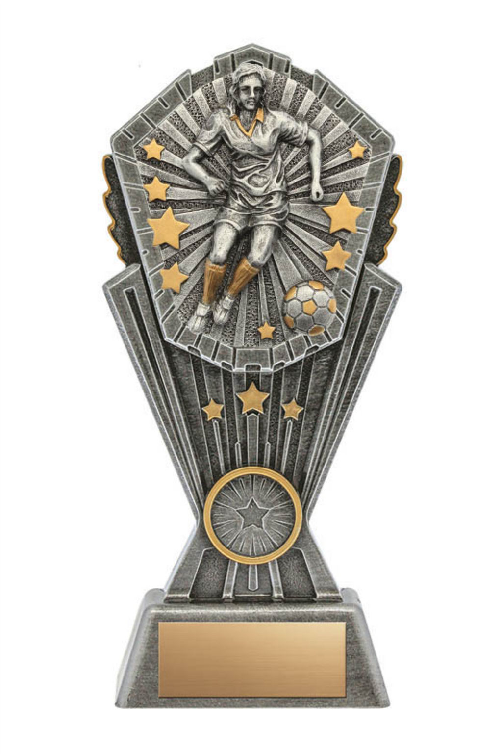 Soccer Female trophy - Cosmos series