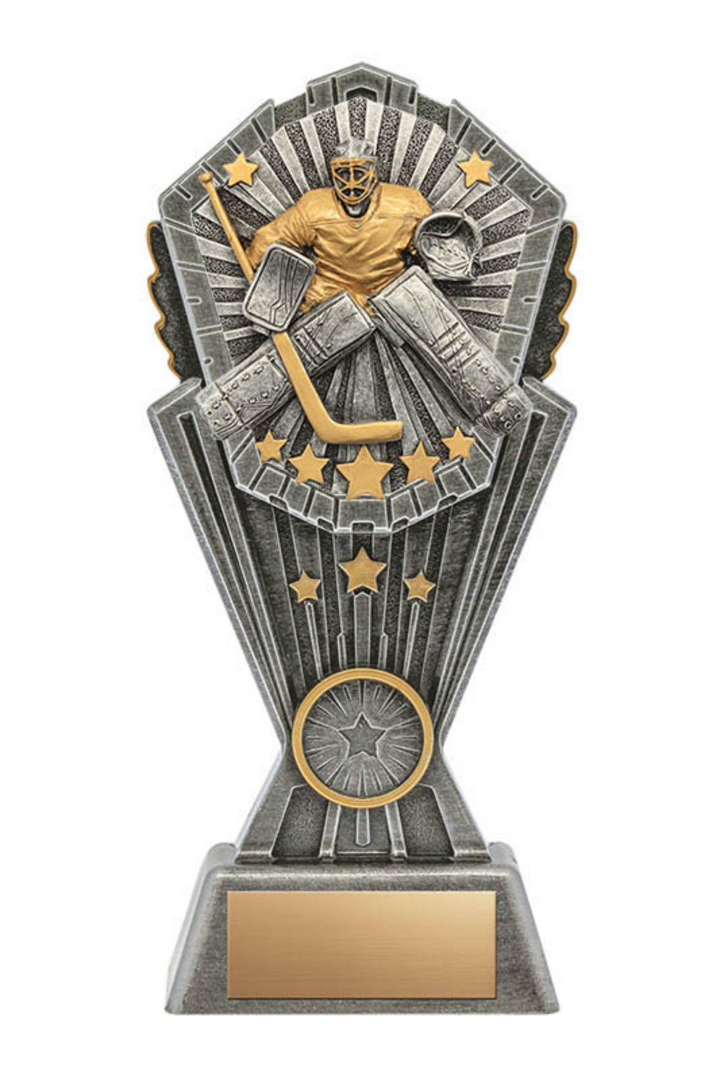 Hockey Goalie trophy - Cosmos series