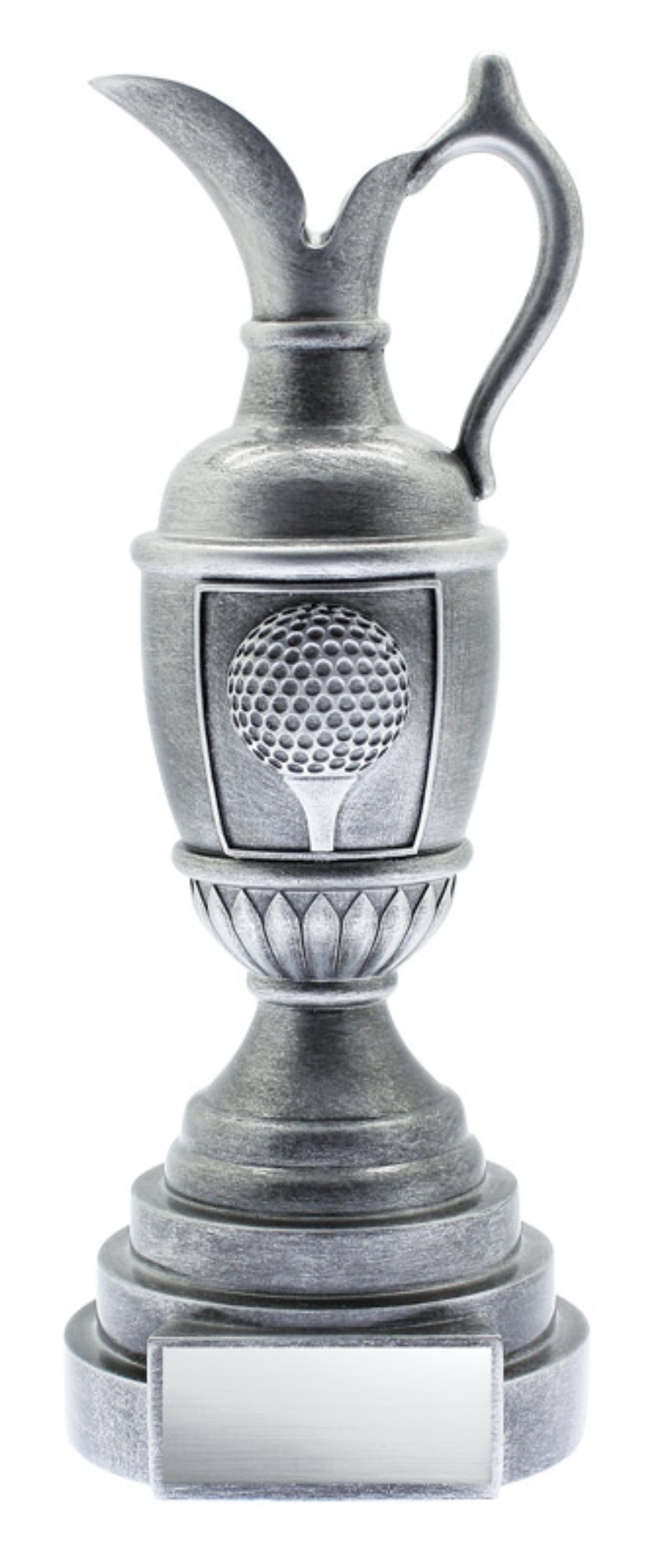 Resin Golf Jug - Antique Silver Trophy