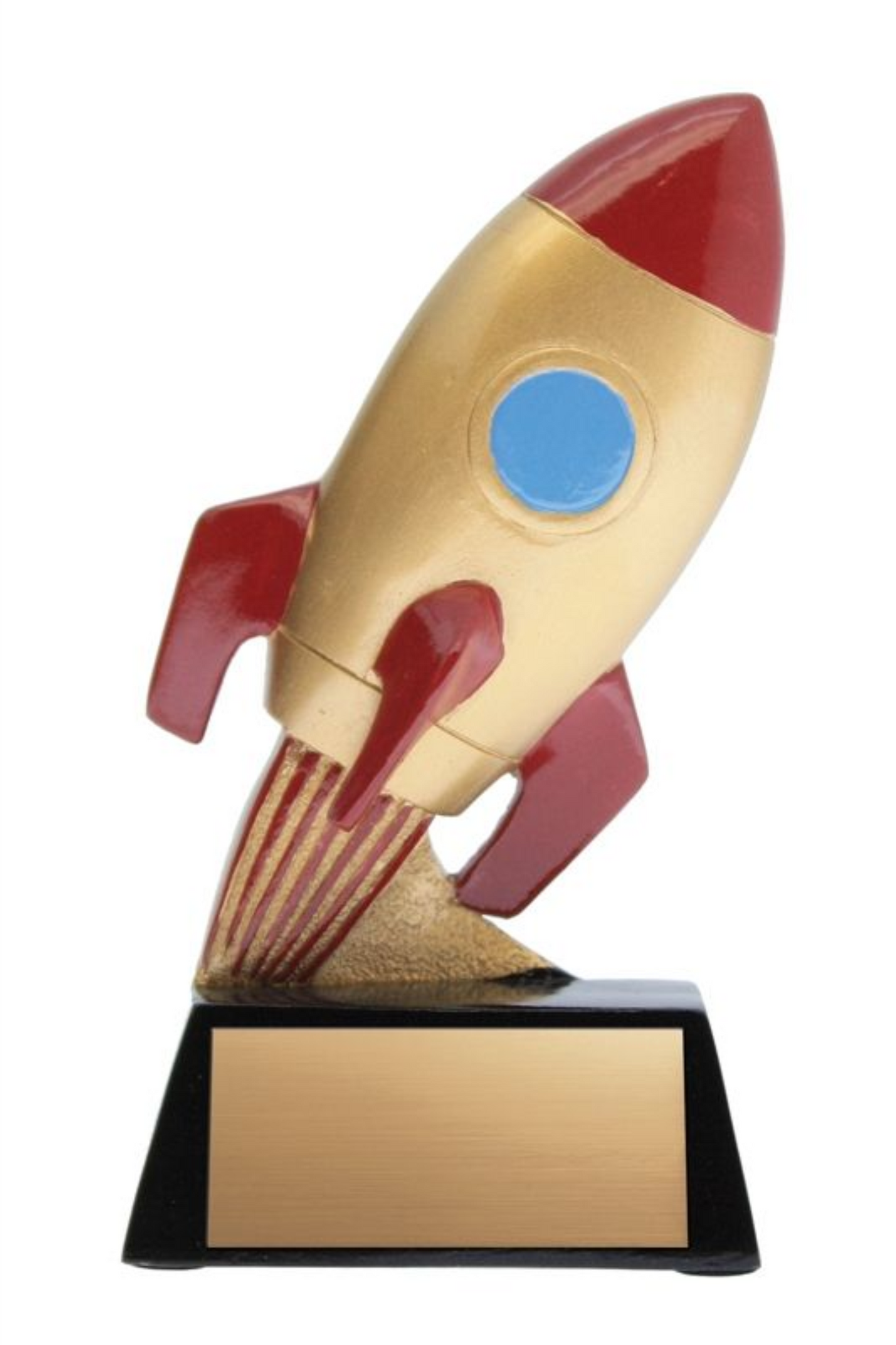 Rocket Ship Resin 5"