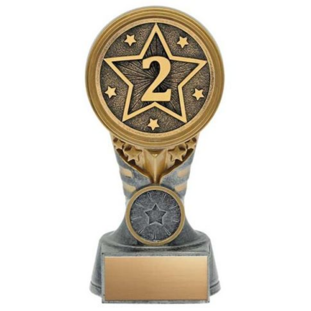 Second Place trophy - Ikon Series 6", 7" & 8"