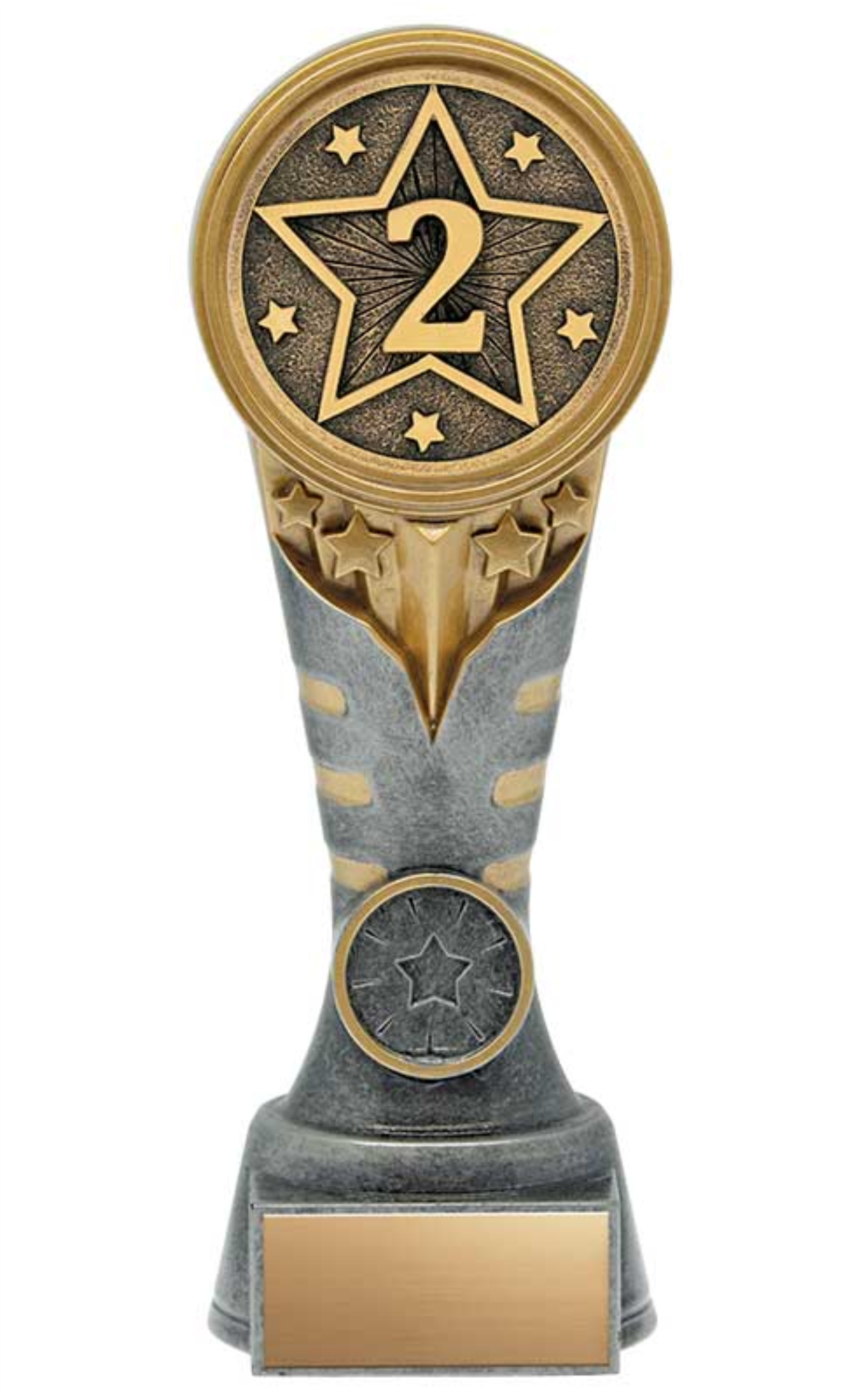 Second Place trophy - Ikon Series 7’’ & 8’’