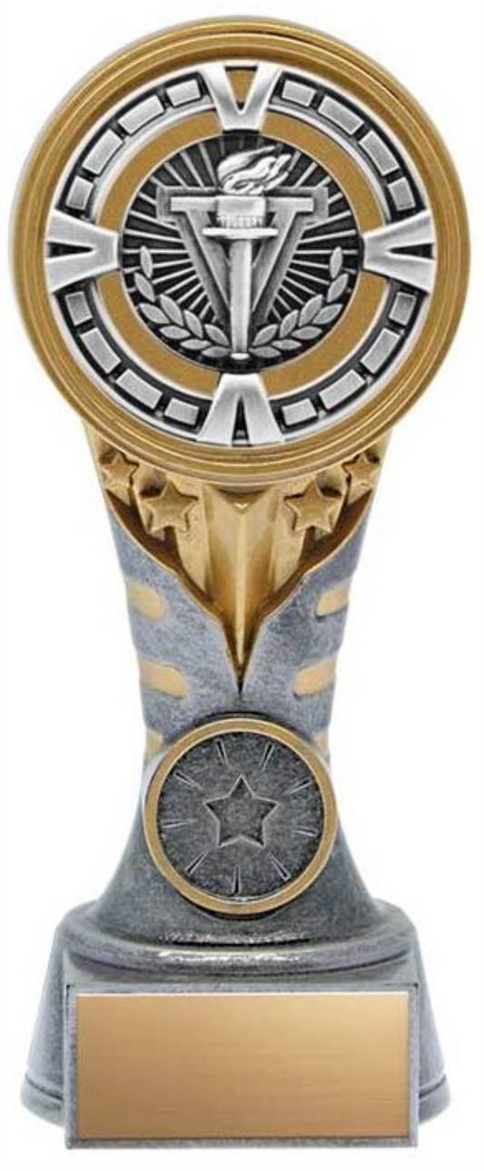 Ikon Series Trophy with Varsity medal insert 7’’