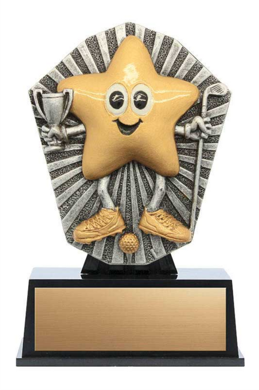 Golf trophy - Little Stars series