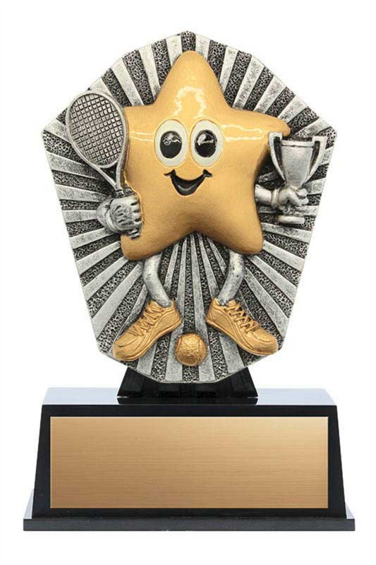 Tennis trophy - Little Stars series