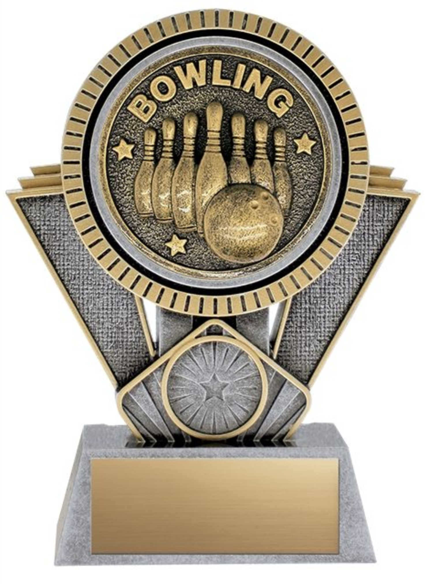 10 Pin Bowling trophy - Apex Series