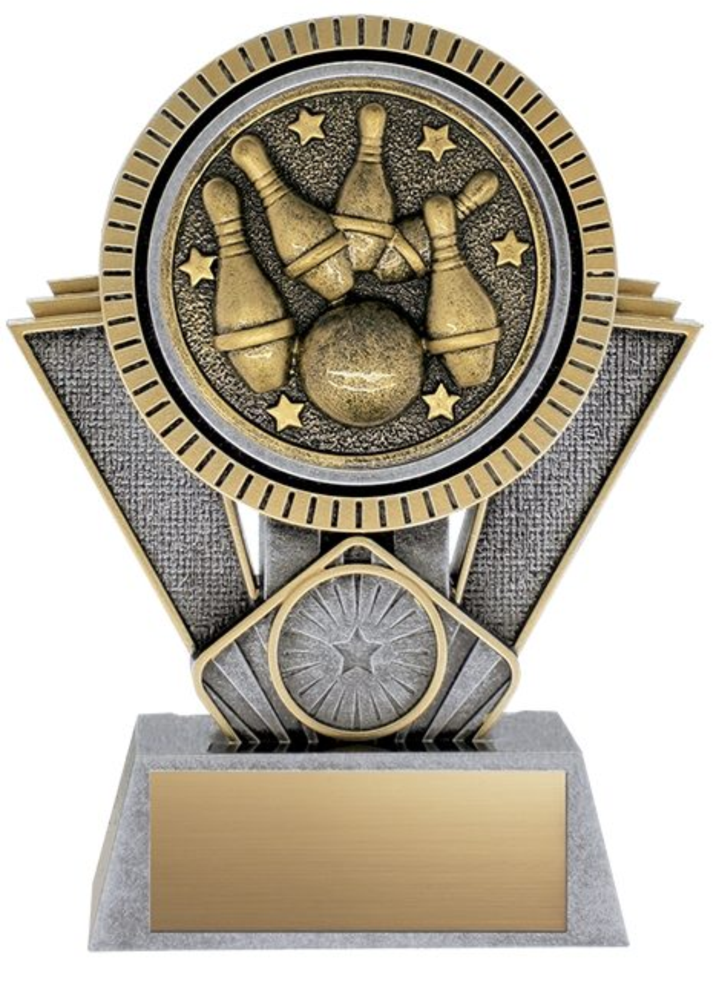 5 Pin Bowling trophy - Apex Series