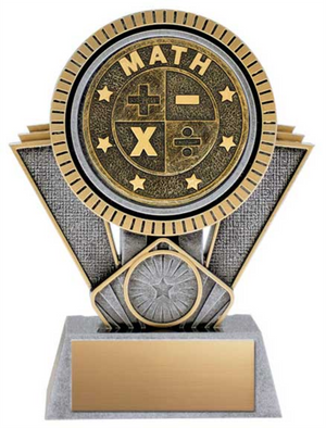 Math trophy - Apex Series