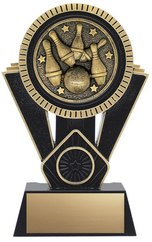 5 Pin Bowling trophy - Apex Series