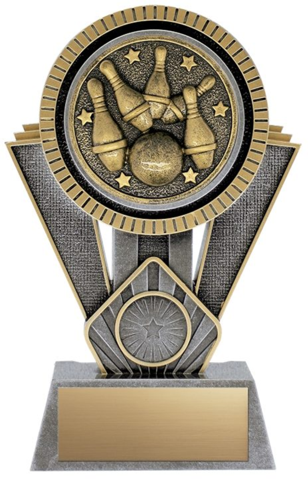 5 Pin Bowling trophy - Apex Series