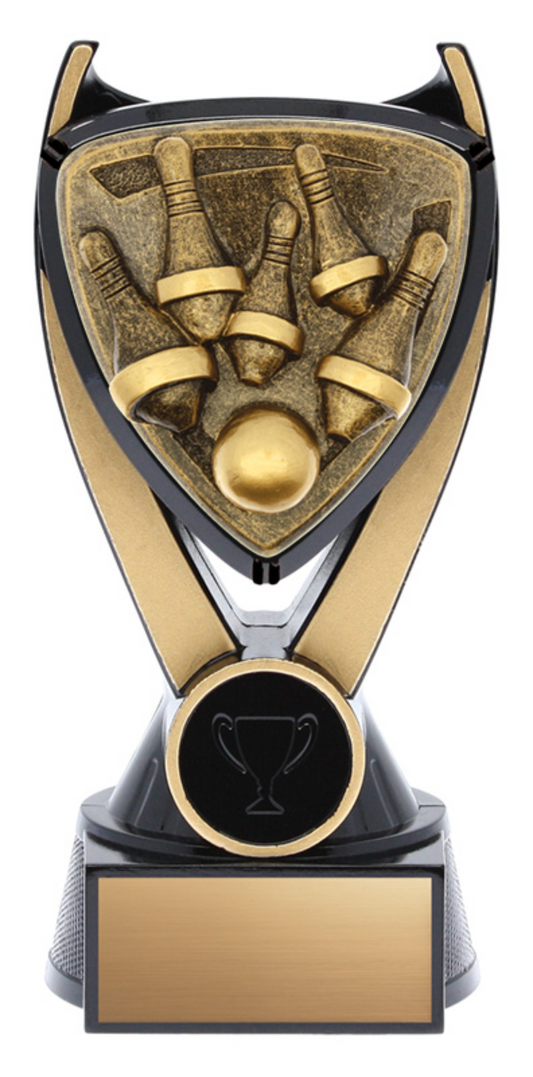 5 Pin Bowling trophy - Spirit Series 6’’ 6.75’’ & 7.75’’