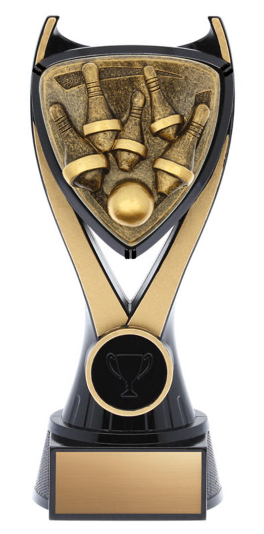 5 Pin Bowling trophy - Spirit Series 6’’ 6.75’’ & 7.75’’