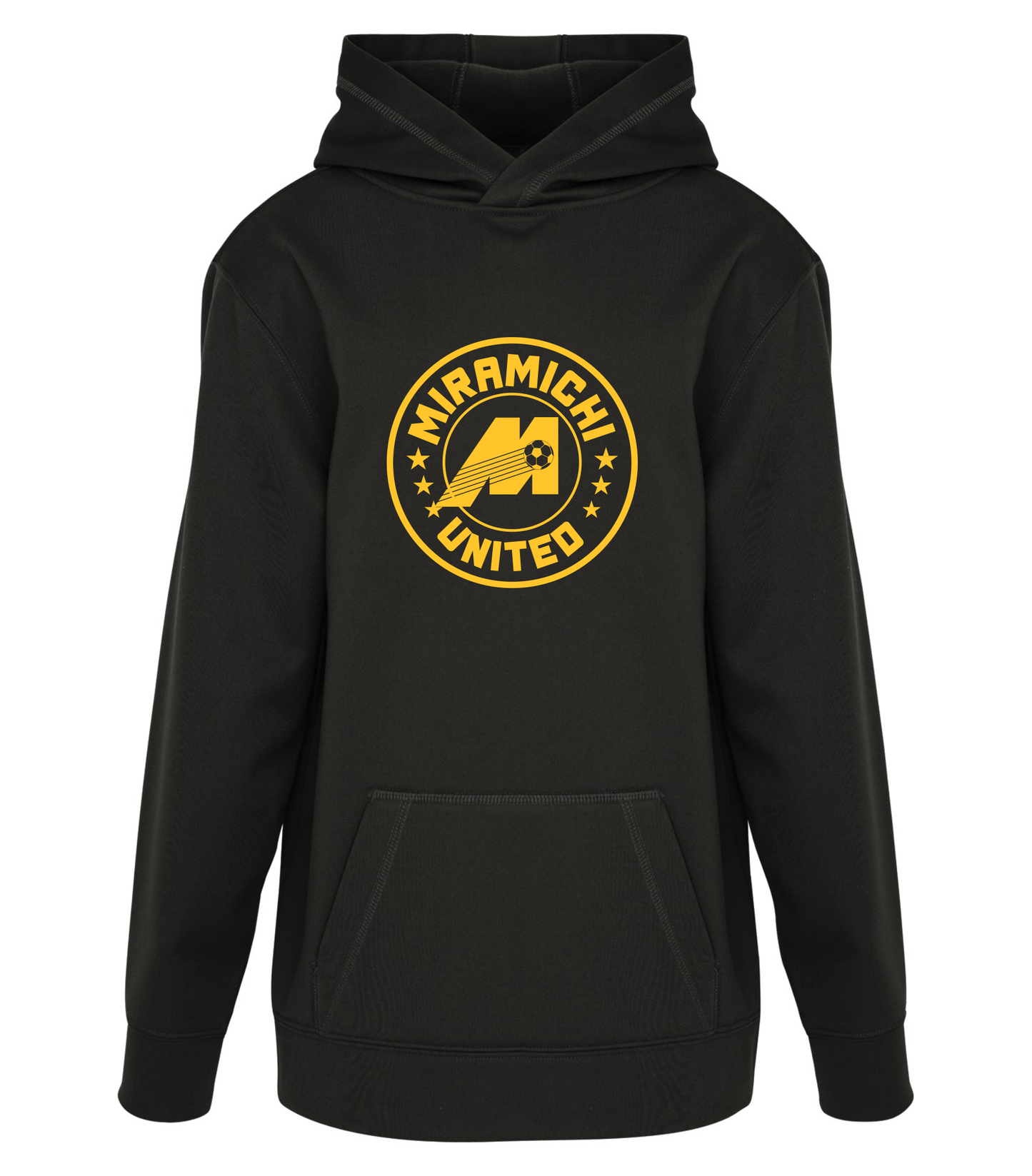 Miramichi United - Game Day Fleece Hoodie - Black