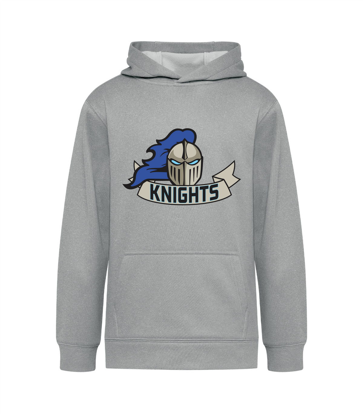 ATC Essential Performance Hoodie - Athletic Heather - Dr. Losier School 2026-27