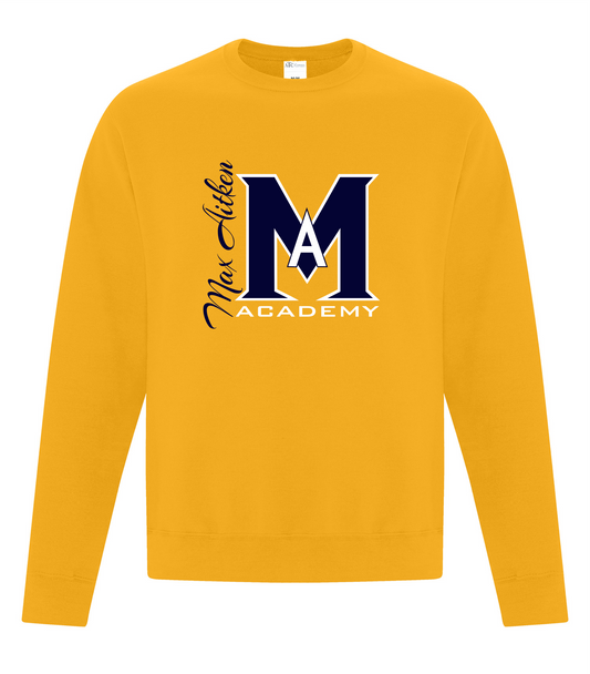 Everyday Fleece Crewneck Sweatshirt - Team Gold - Max Aitken Academy 2026-27