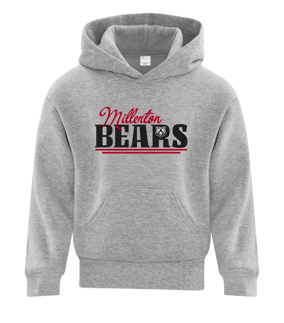 ATC Everyday Fleece Hoodie - Athletic Heather - Millerton School 2026-27