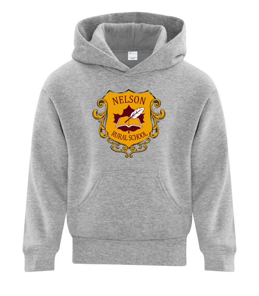 Everyday Fleece Hoodie - Athletic Heather - Nelson School 2026-27