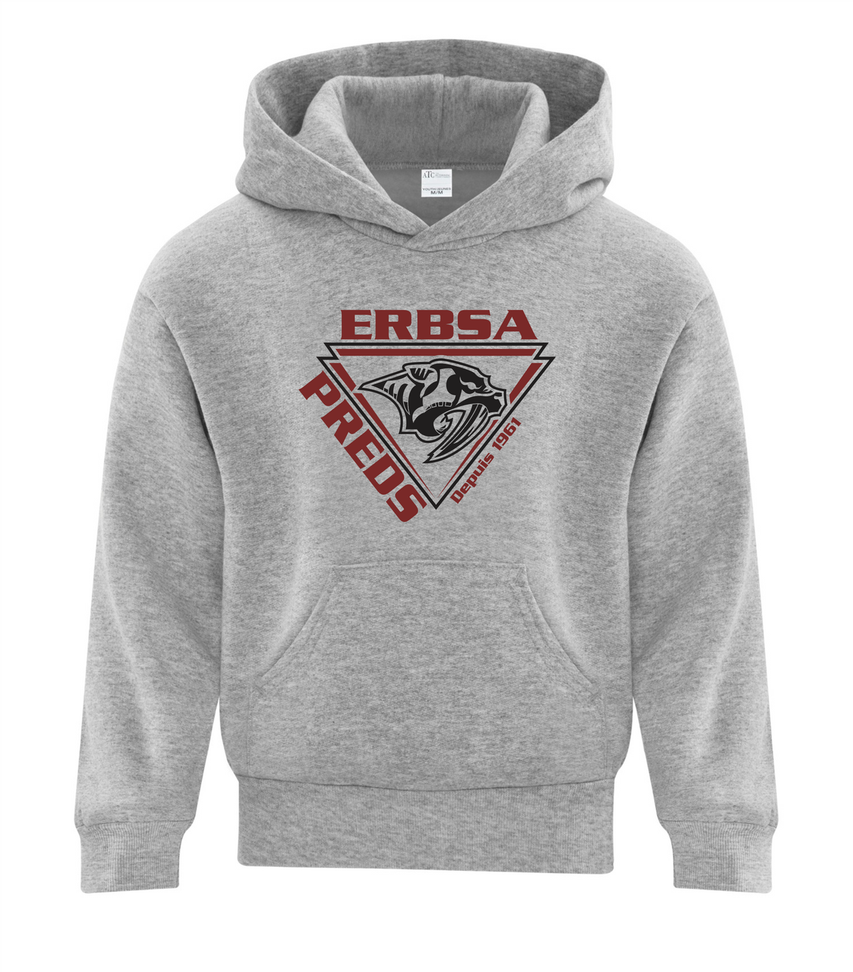 Everyday Fleece Hoodie - Athletic Heather - ERBSA 2026-27