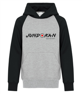 ATC Everyday Fleece Two Tone Hoodie -Athletic Black Heather- Jundokan Judo Academy