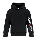 Everyday Fleece Hoodie.-Black- Jundokan Judo Academy