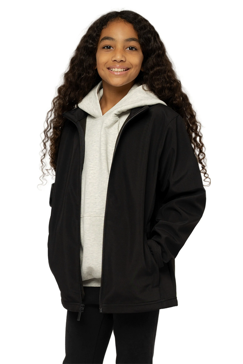 CH ESSENTIAL - Water Repellent Soft Shell Youth Jacket - Y7610