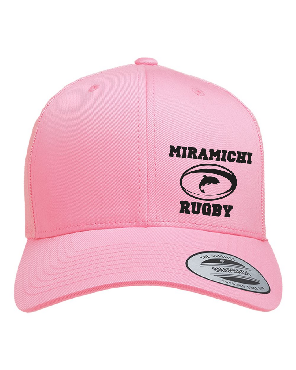 Miramichi Rugby - Pink - Snapback Hat