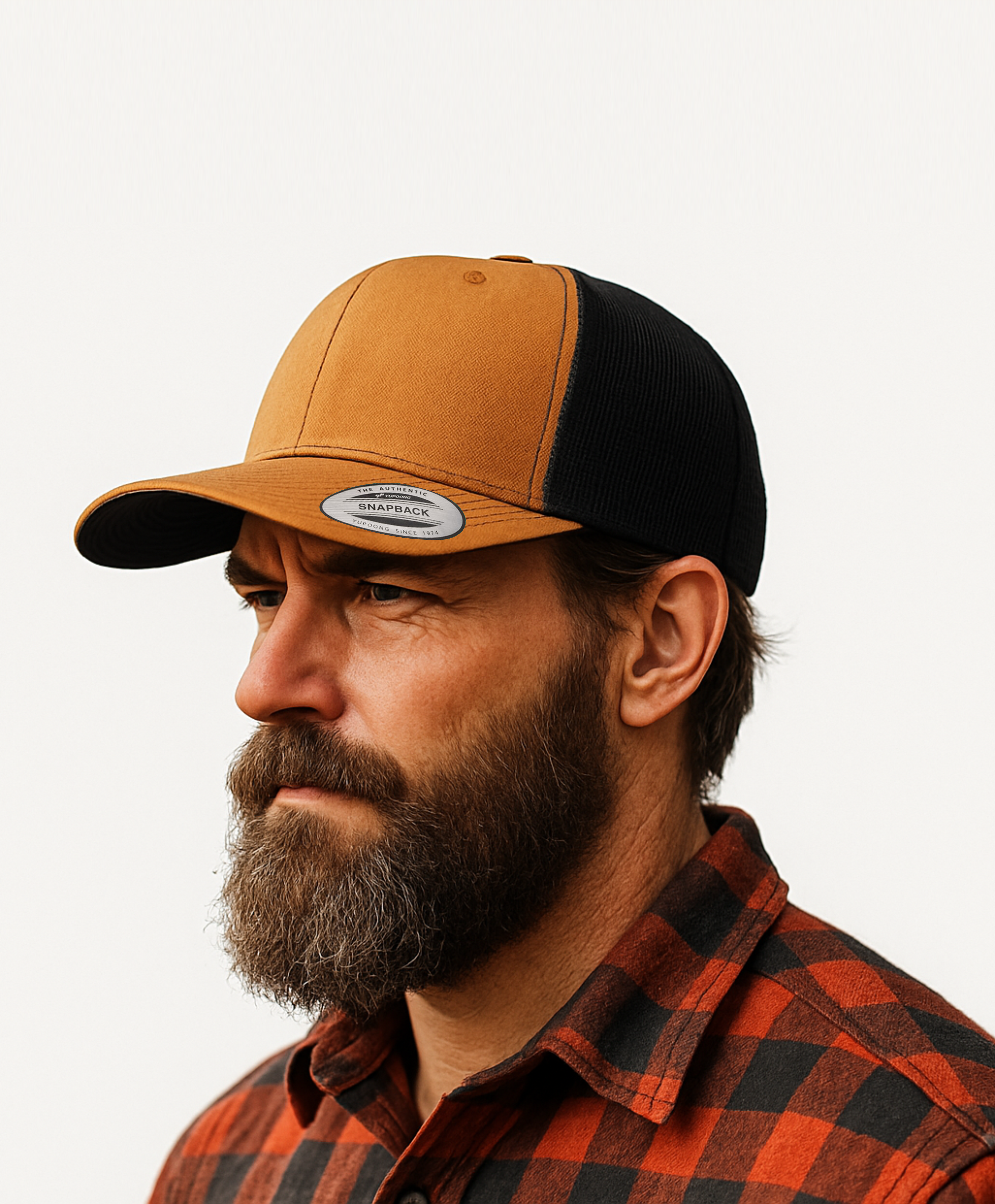 Snapback Hat - Meshback Retro Trucker - Yupoong YU6606