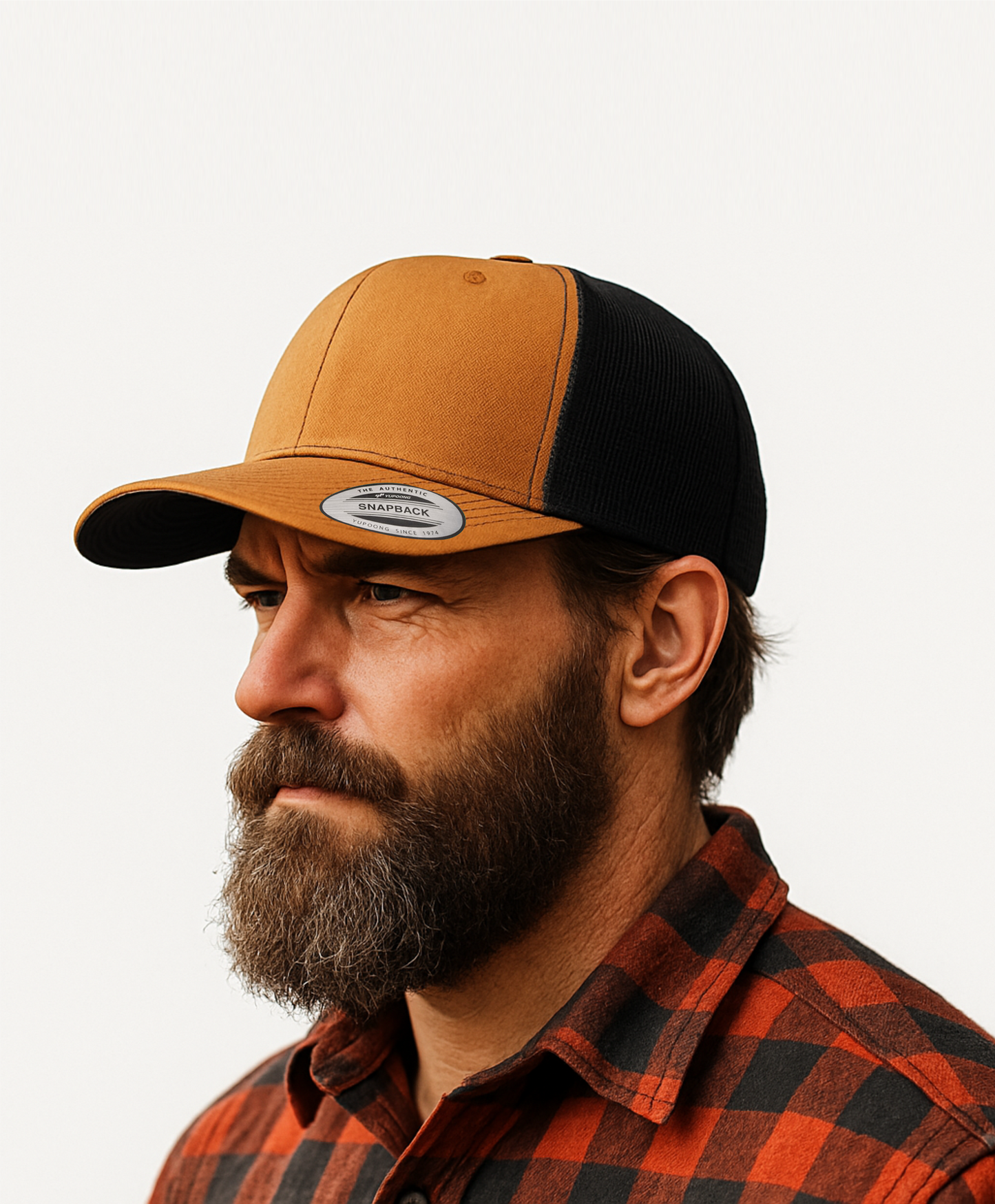 Snapback Hat - Meshback Retro Trucker - Yupoong YU6606
