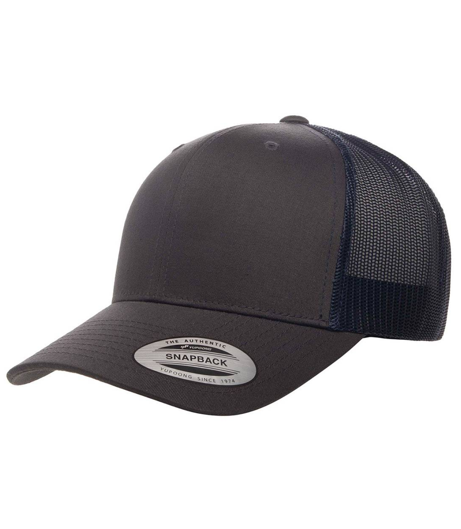 Snapback Hat - Meshback Retro Trucker - Yupoong YU6606