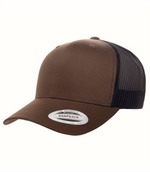 Snapback Hat - Meshback Retro Trucker - Yupoong YU6606