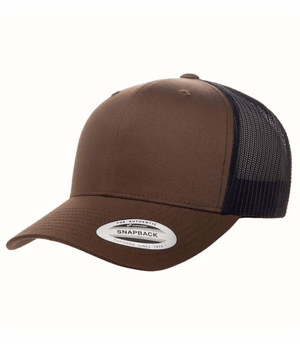 Snapback Hat - Meshback Retro Trucker - Yupoong YU6606