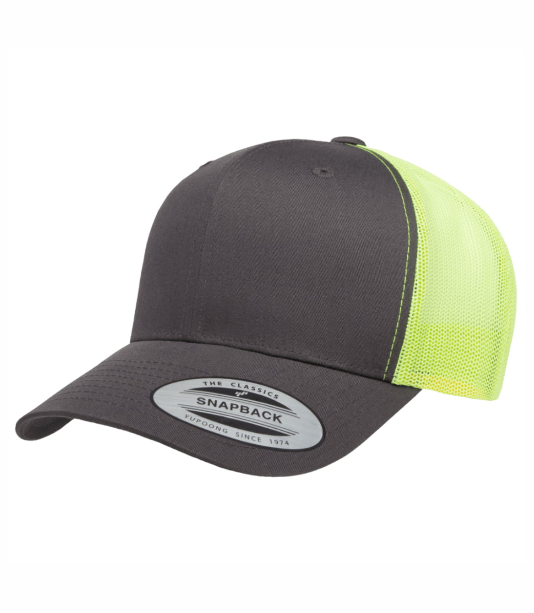 Snapback Hat - Meshback Retro Trucker - Yupoong YU6606