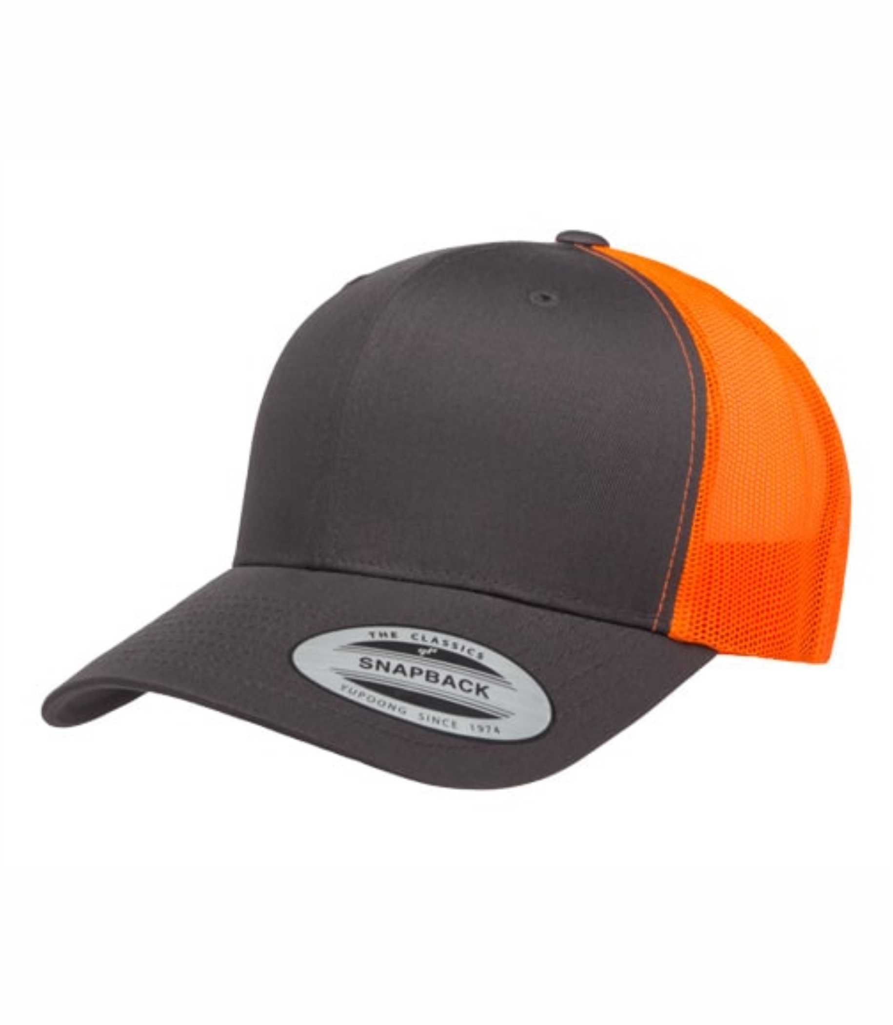 Snapback Hat - Meshback Retro Trucker - Yupoong YU6606