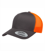 Snapback Hat - Meshback Retro Trucker - Yupoong YU6606