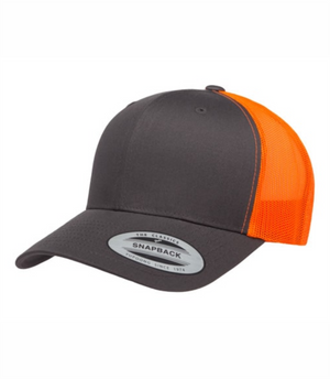 Snapback Hat - Meshback Retro Trucker - Yupoong YU6606