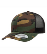 Snapback Hat - Meshback Retro Trucker - Yupoong YU6606
