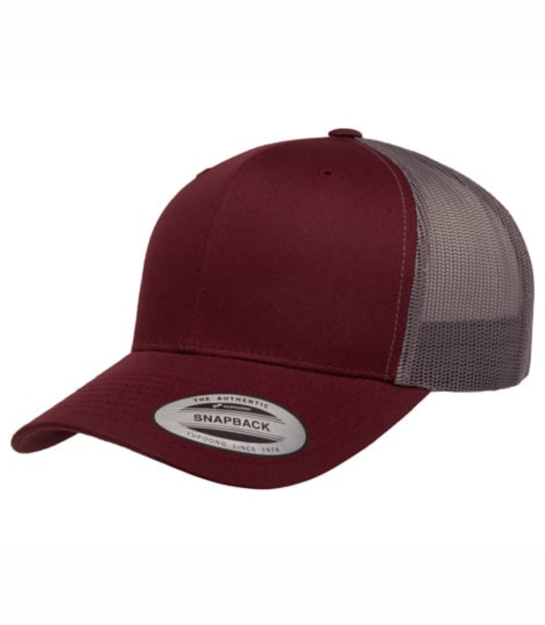 Snapback Hat - Meshback Retro Trucker - Yupoong YU6606