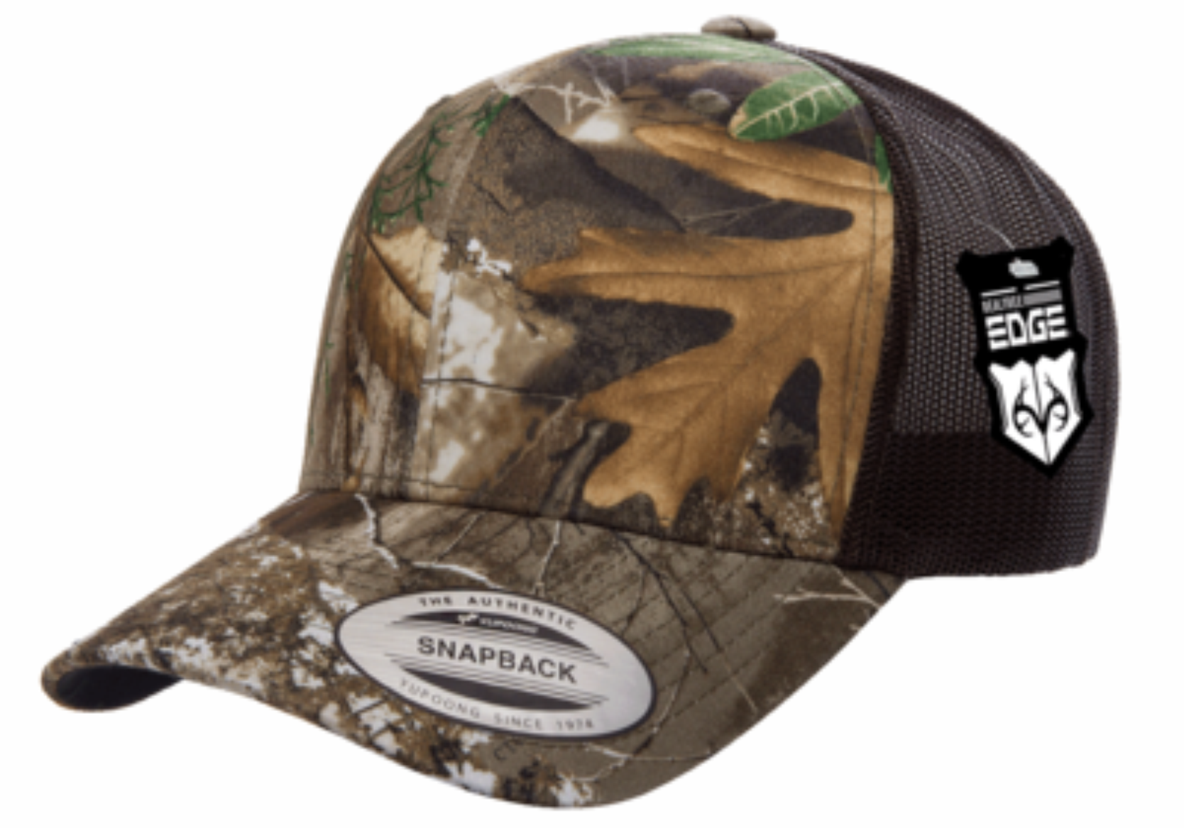 Snapback Hat - Meshback Retro Trucker Multicam - Yupoong YU6606