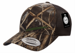 Snapback Hat - Meshback Retro Trucker Multicam - Yupoong YU6606