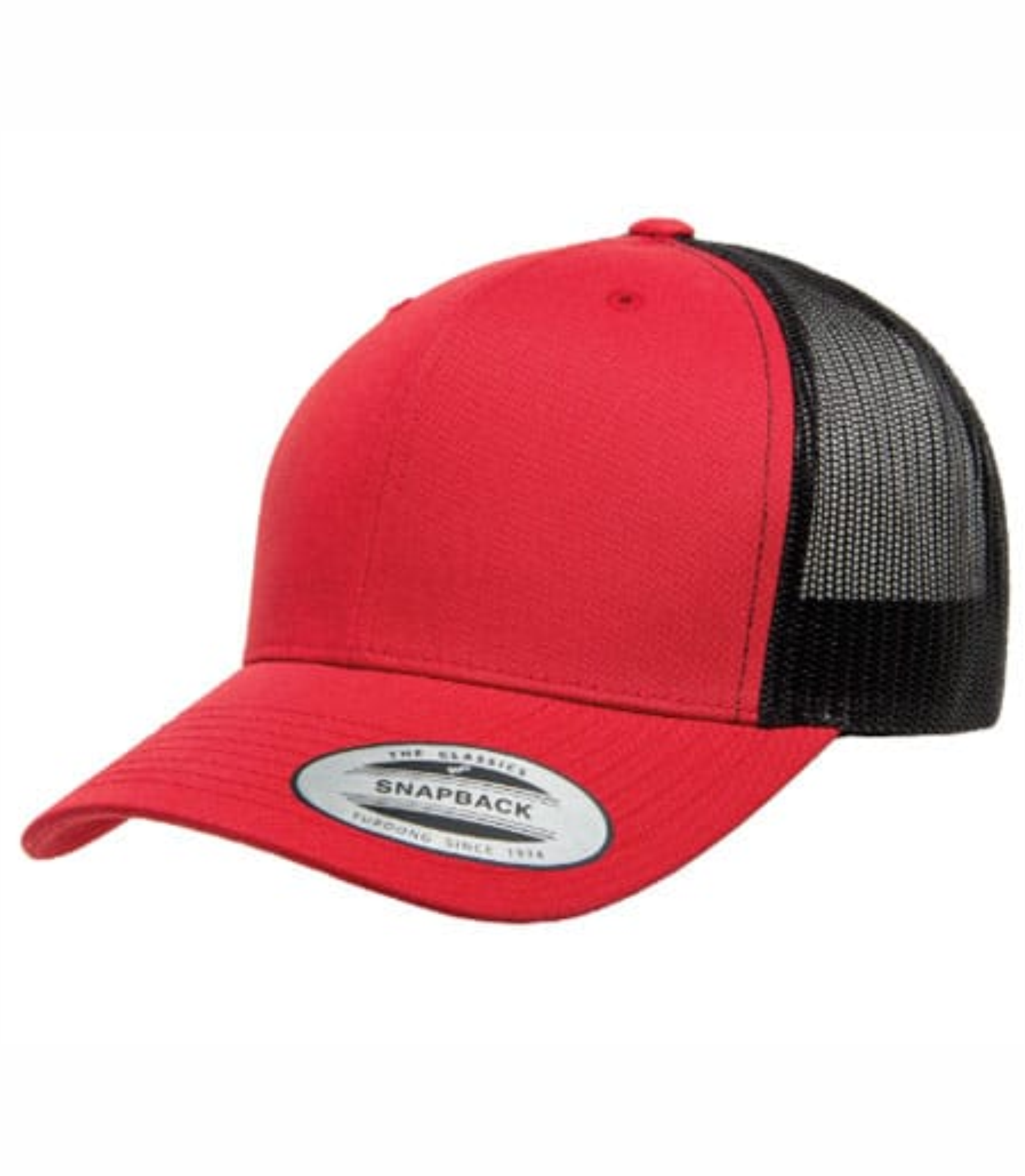Snapback Hat - Meshback Retro Trucker - Yupoong YU6606