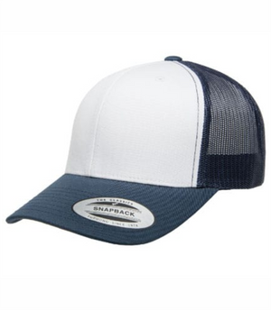 Snapback Hat - Meshback Retro Trucker - Yupoong YU6606