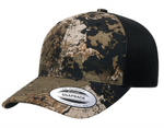 Snapback Hat - Meshback Retro Trucker Multicam - Yupoong YU6606