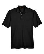 Men's Easy Blend Polo with Pocket - Harriton M265P