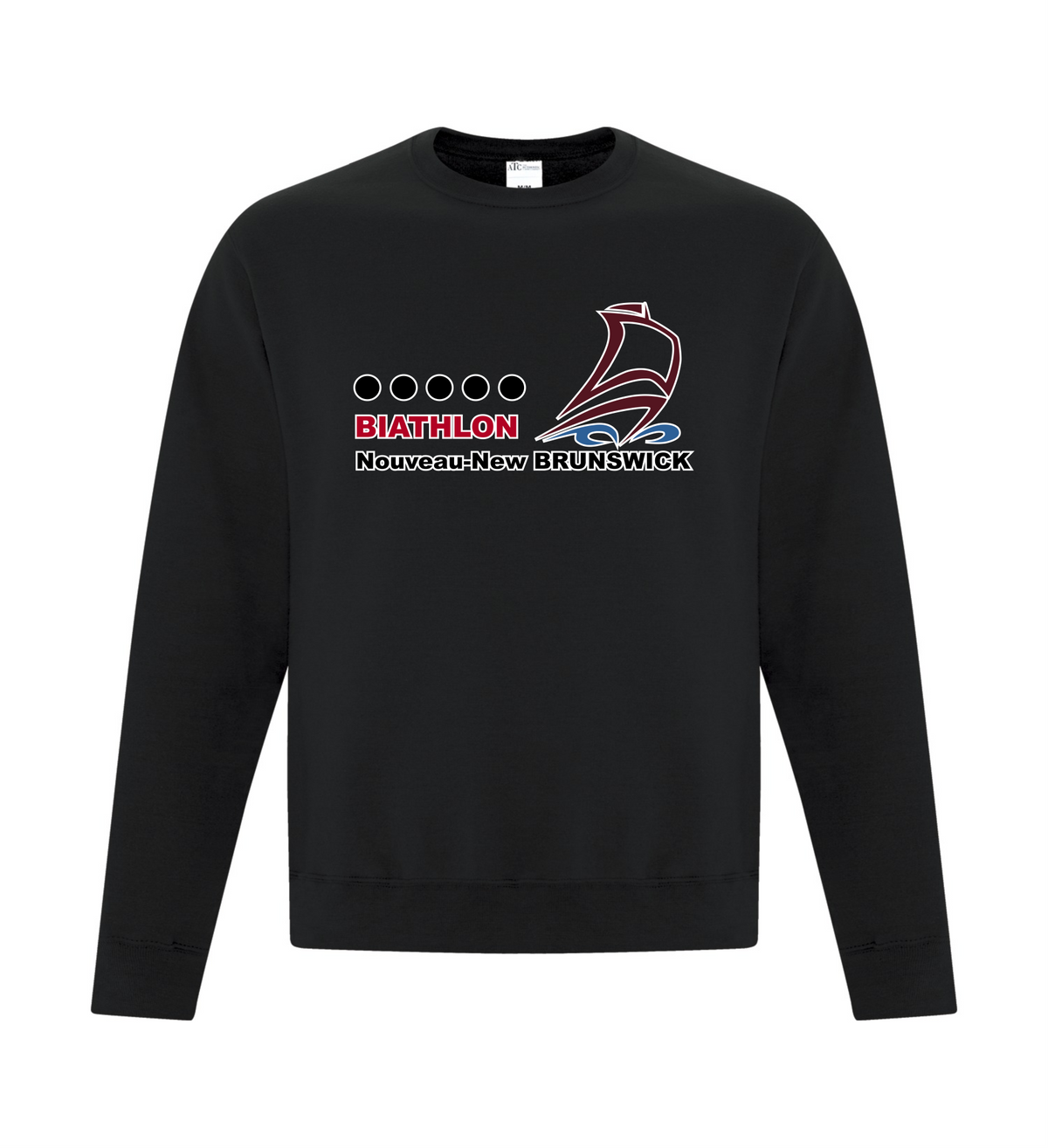 Everyday Fleece Crewneck Sweatshirt - Biathlon Noveau-New Brunswick