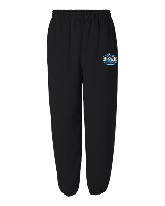 Sweatpants - Black - River Force Cheer Academy
