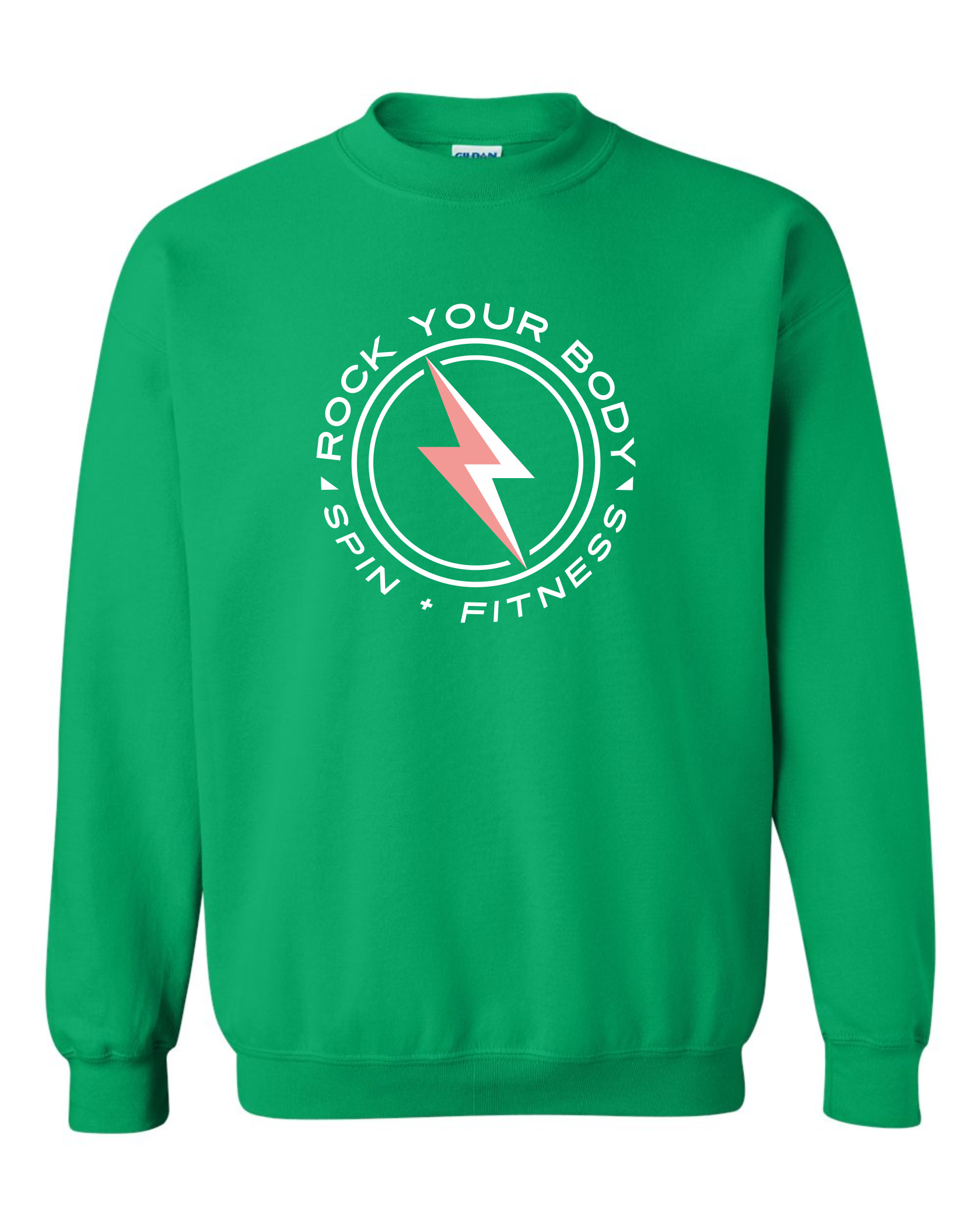 Rock Your Body - Irish Green  Crewneck Sweatshirt
