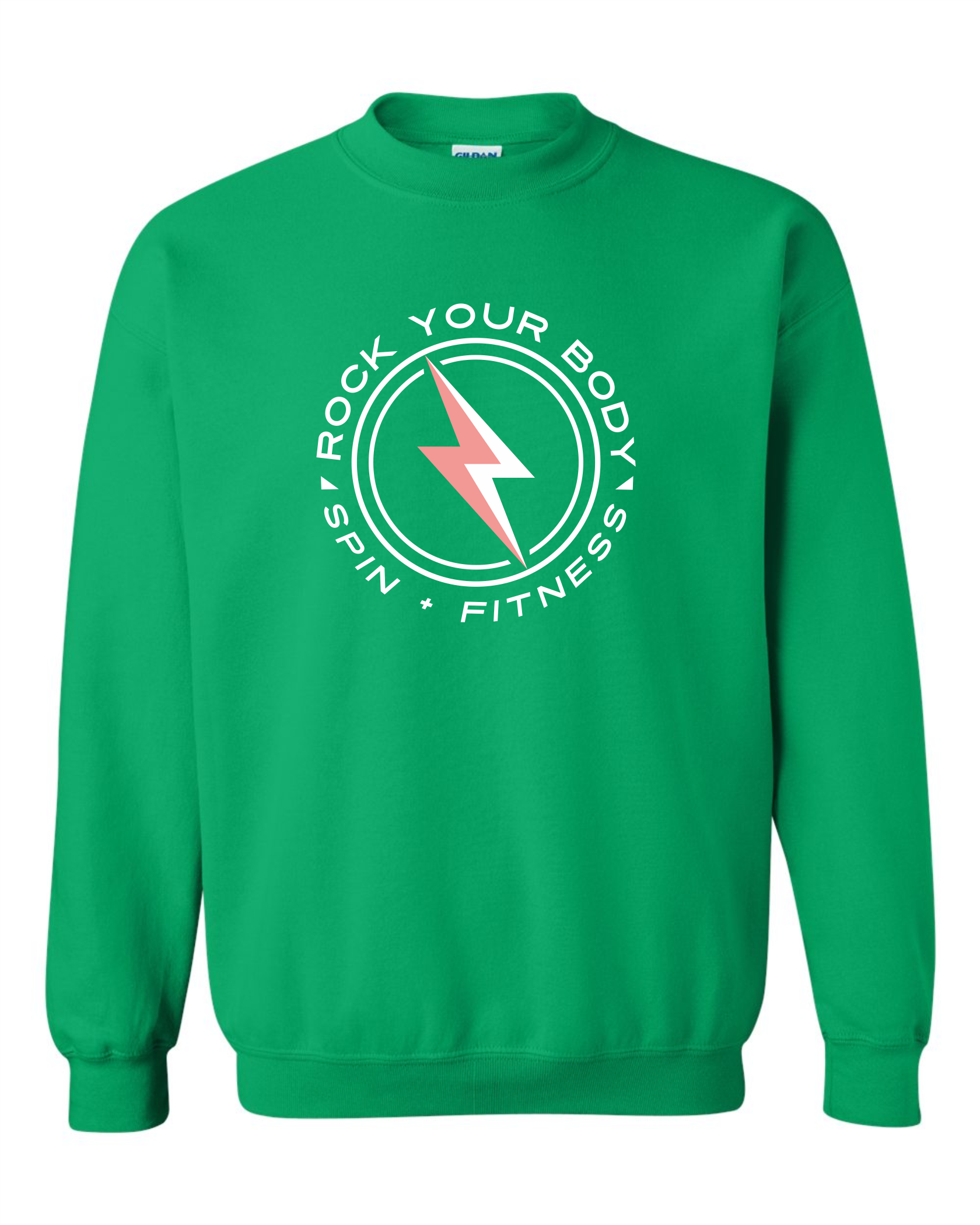 Rock Your Body - Irish Green Crewneck Sweatshirt